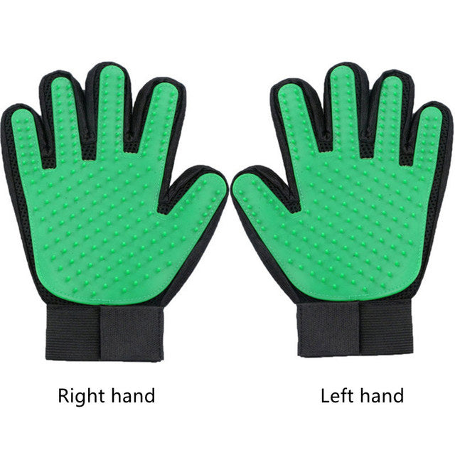 Fashionable Rubber Bath Brush for Pets - Silicone Grooming Glove